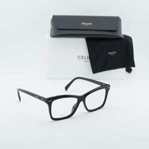 Celine CL50117I 001 Square Eyeglasses - Black 54mm